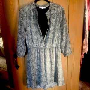 Mid arm length dress